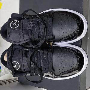 Womens black patent 2020 Jordan 1 low SE ASW